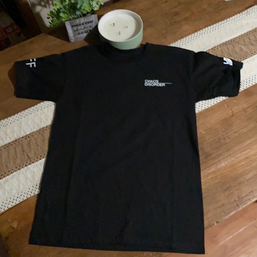 Black Scale Chaos & Disorder Tee - Black